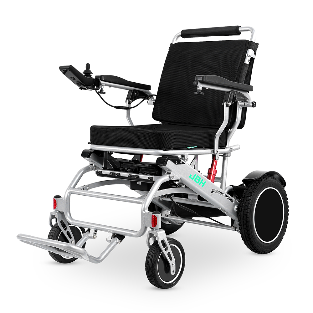 JBH Electric Wheelchair with Big Rear Wheels D29A