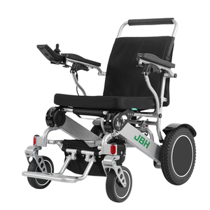 JBH Silver Folding Lightweight Wheelchair D09