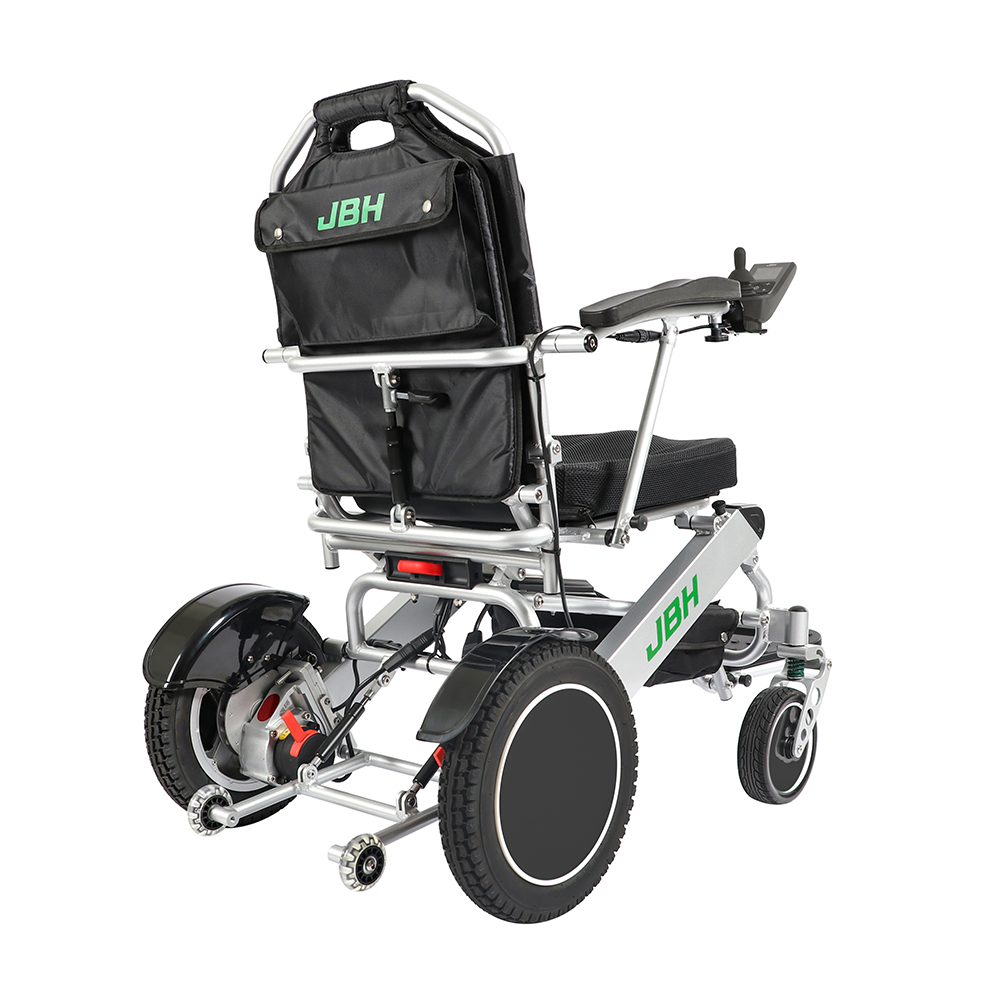 JBH Shock Absorbing Foldable Alloy Wheelchair D26