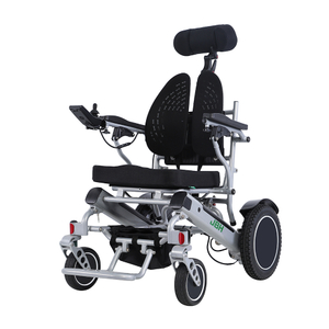 JBH Theftproof Power Aluminum Alloy High Back Wheelchair D11A