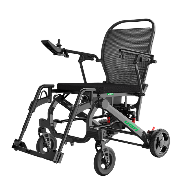 JBH Portable Travel Carbon Fiber Wheelchair DC08S
