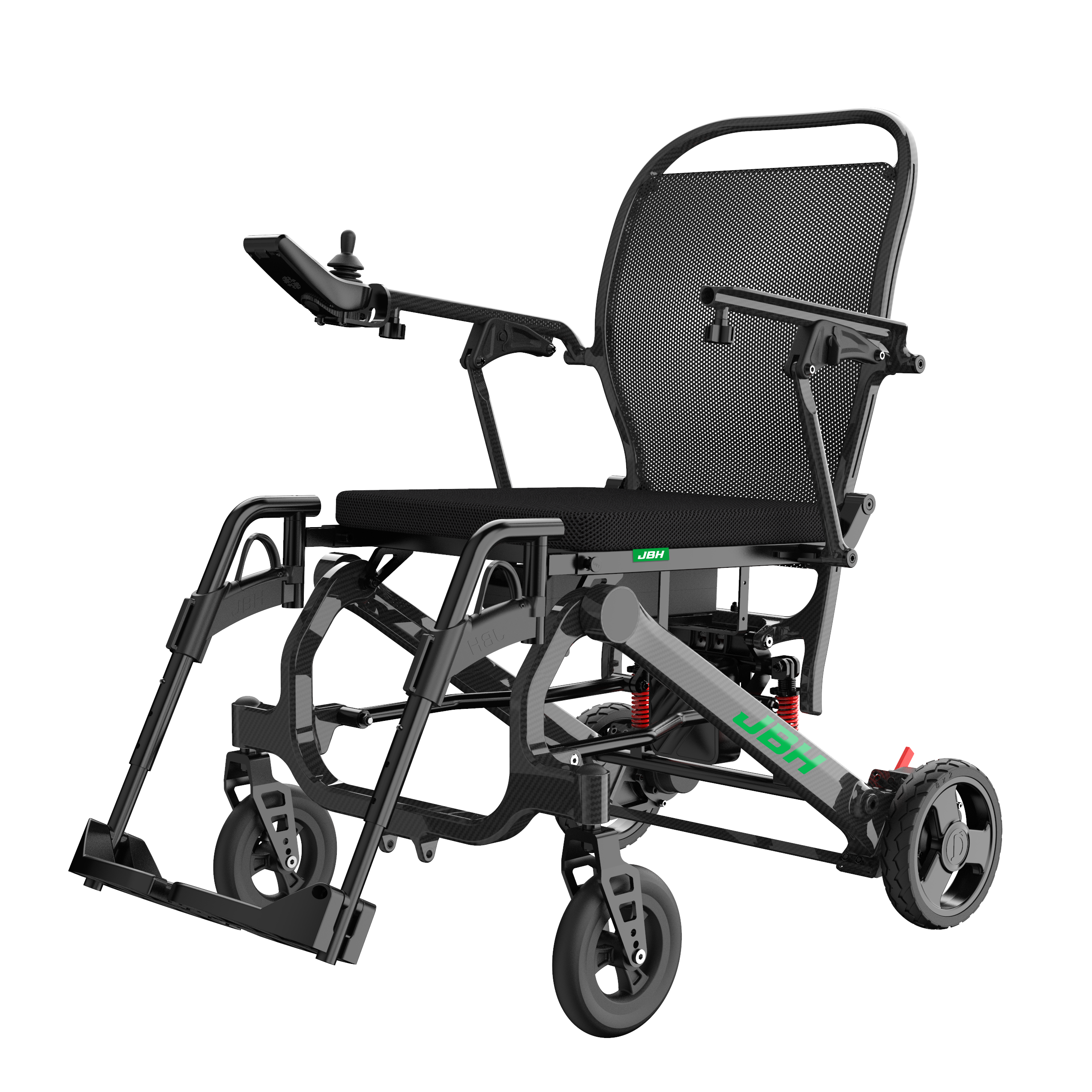 JBH Portable Travel Carbon Fiber Wheelchair DC08S