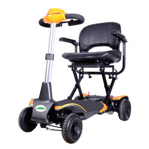 JBH Yellow Automatic Folding Travel Mobility Scooter FDB01