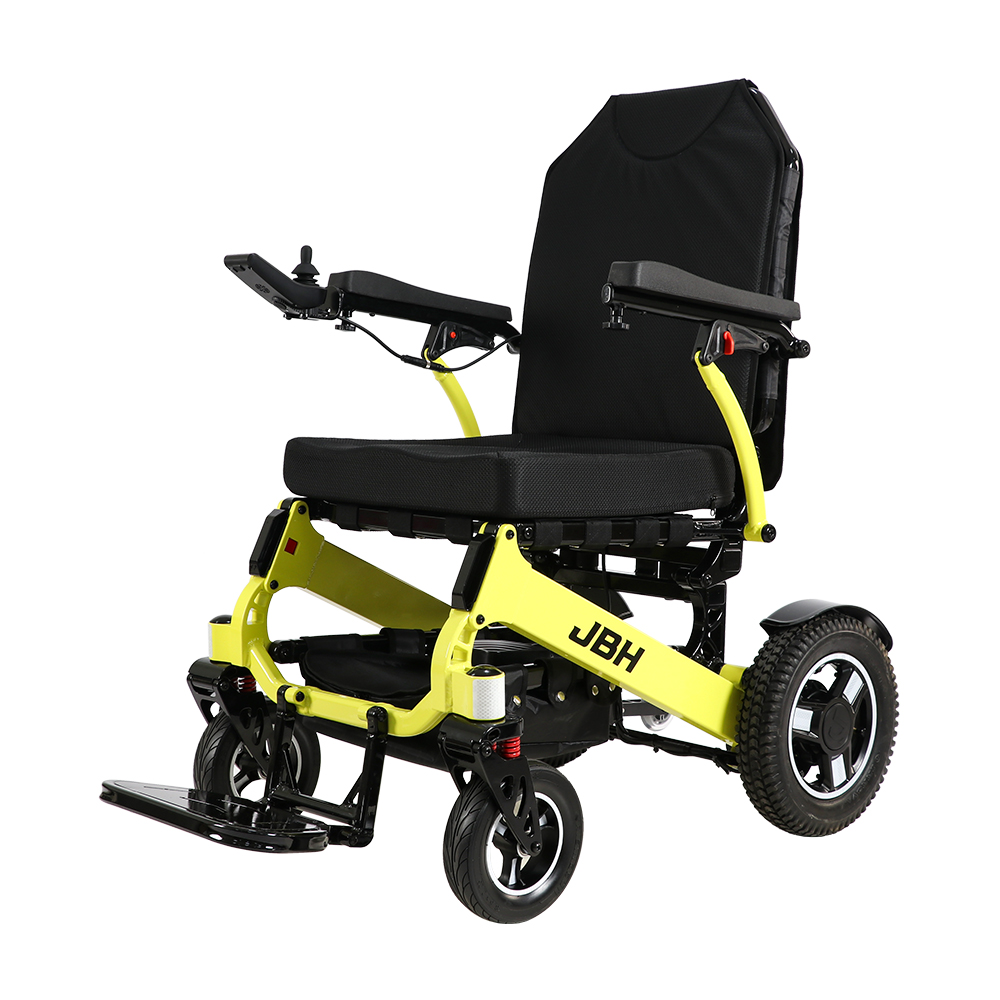 Portable power wheelchair with versatile size options for mobility needs