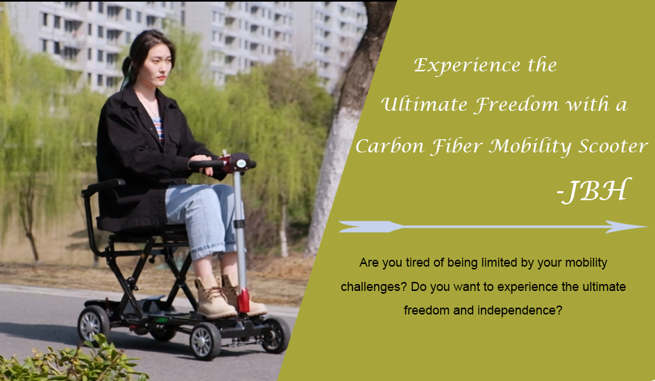 Experience the Ultimate Freedom with a Carbon Fiber Mobility Scooter