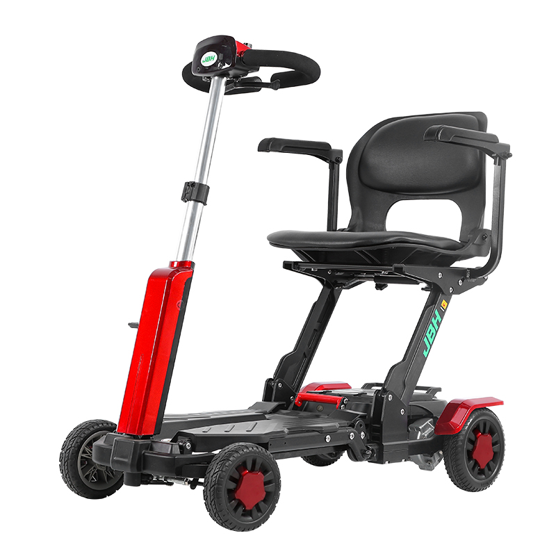 Lightweight mobility scooter with various folding methods