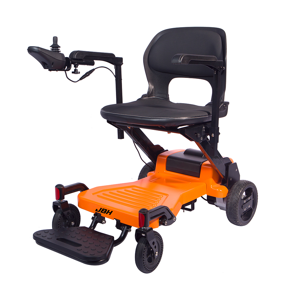 JBH Travel Fold Up Heavy Duty Electric Wheelchair D21