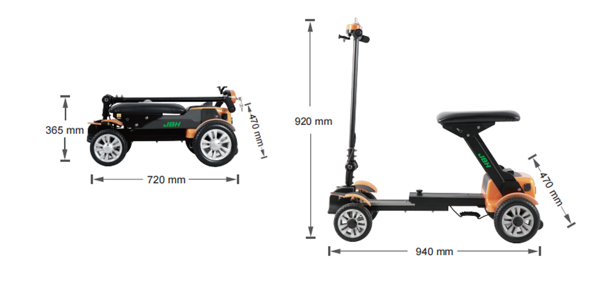 FDB05 Mobility Scooter details 