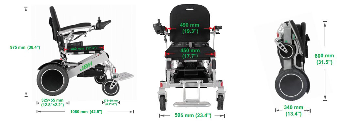 JBH electric wheelchair