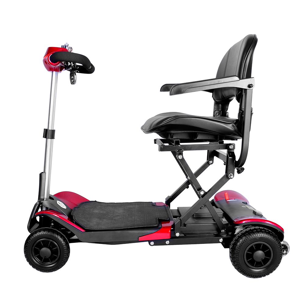 JBH Red Foldable Mobility Scooter FDB01