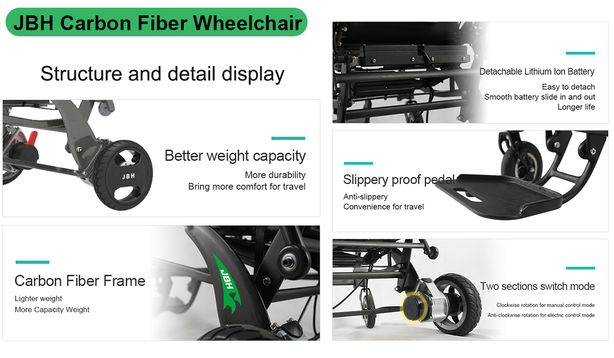 DC01 carbon fiber wheelchair