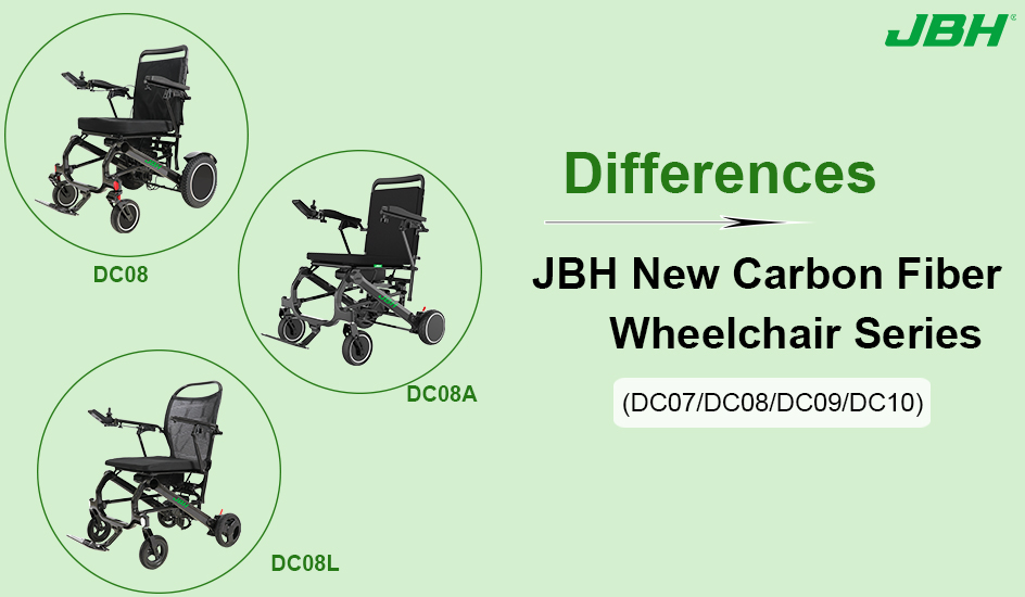 What Are the Differences Between JBH New Carbon Fiber Wheelchairs？