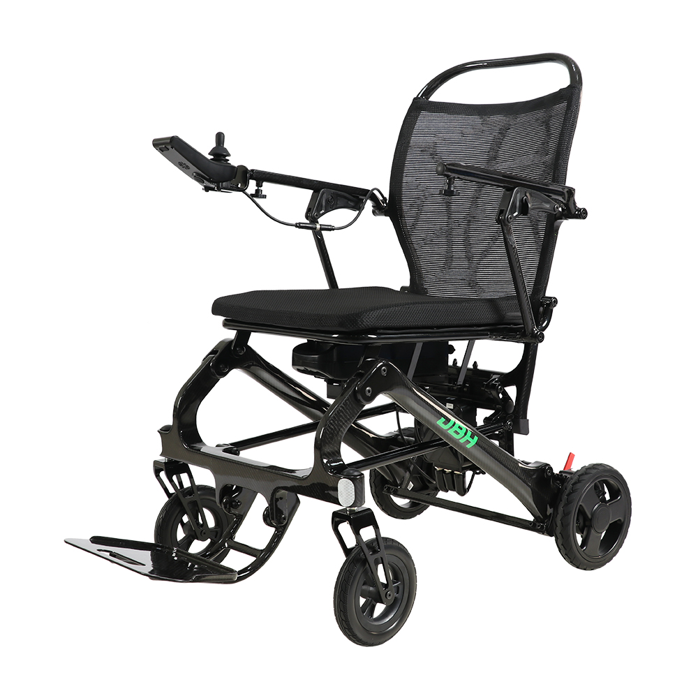 JBH Battery-Powered Carbon Fiber Wheelchair DC09L