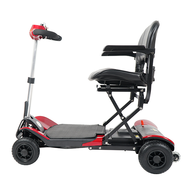 JBH Aluminum Alloy Red Lightweight Scooter 