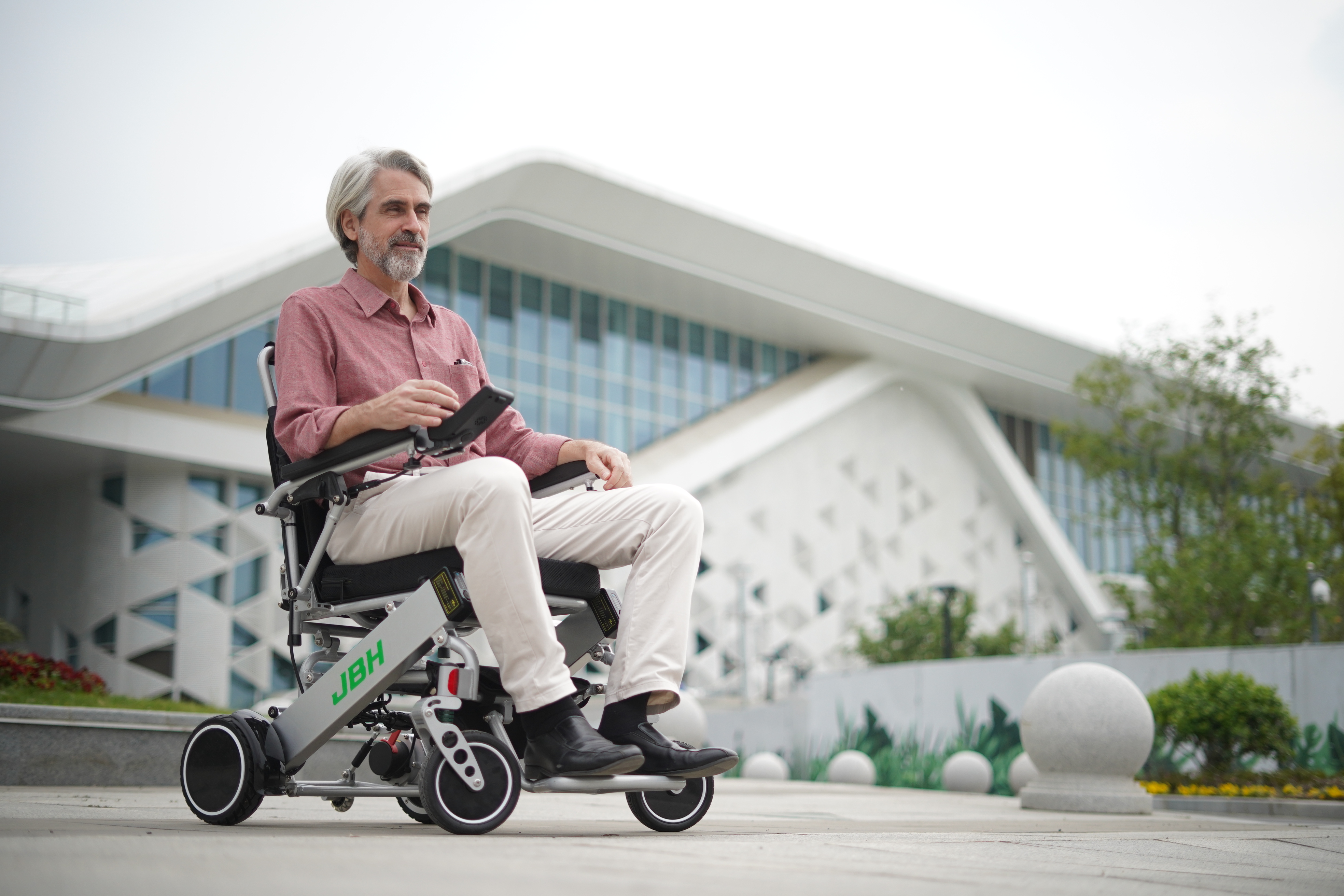 Electric Wheelchair Has The Answer To Everything