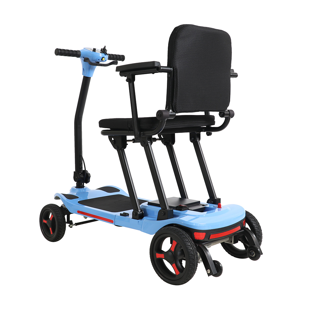 Flying with a mobility scooter on an airplane